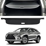 VIWINLA Retractable Trunk Cover Compatible with 2016 2017 2018 2019 2020 2021 2022 Lexus RX RX350 RX450h Cargo Cover Rear Trunk Security Cover RX350 Accessories Privacy Screen Cover