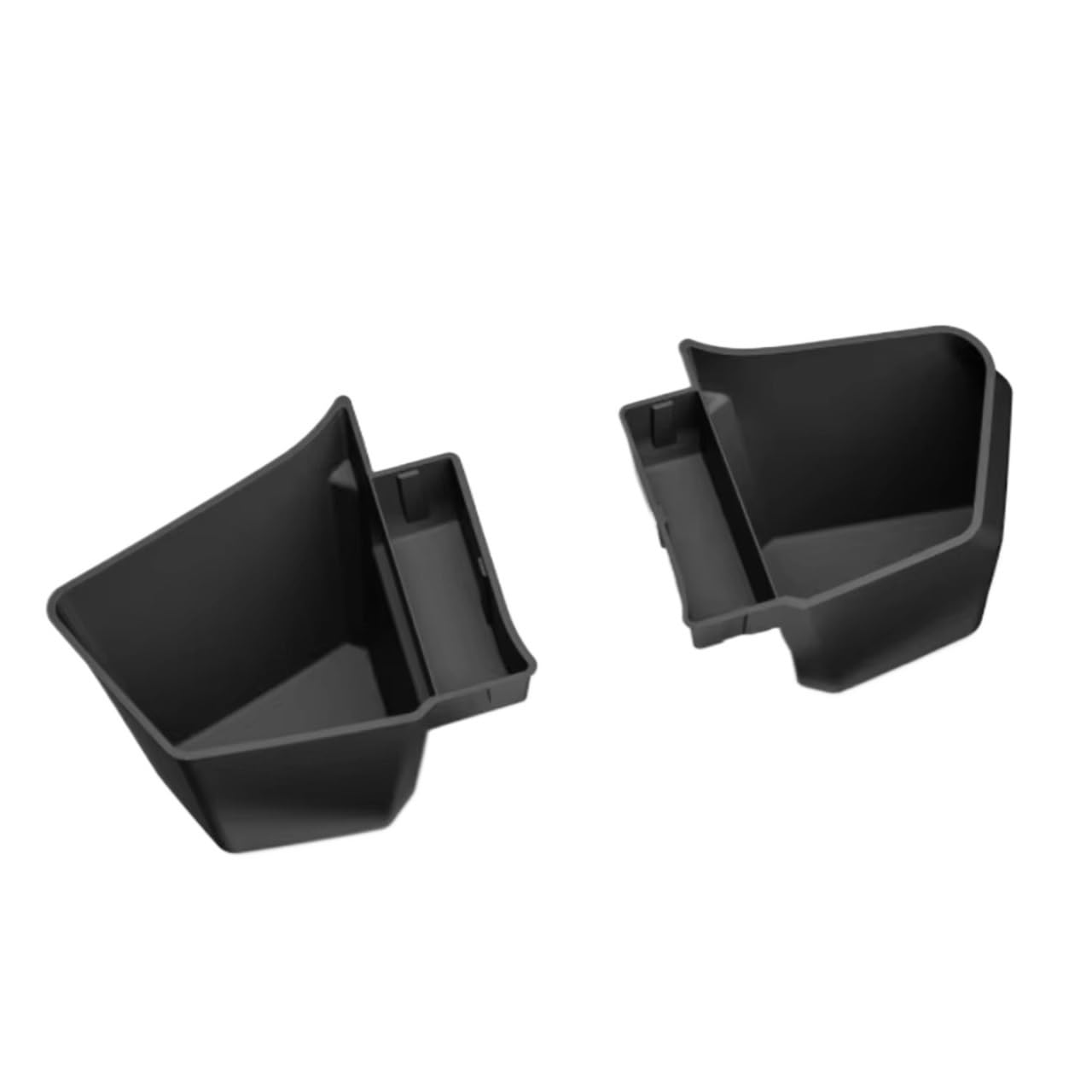 Dtpnoa Cargo Cover TPE Car Trunk Side Storage Box Cover Mat Partition Board Stowing Space Decoration For Tesla For Model Y For Juniper 2025 Rear Trunk Parcel Shelf(Bucket only)