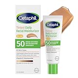 Cetaphil Tinted Facial Moisturizer SPF 50, All Skin Types, 1.7 oz