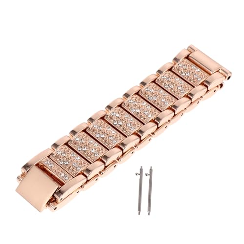 DOITOOL 1pc Rhinestone Watchband Replacement Strap for Watch Fashionable Band Connection Stylish Design for Everyday Wear for Any Outfit