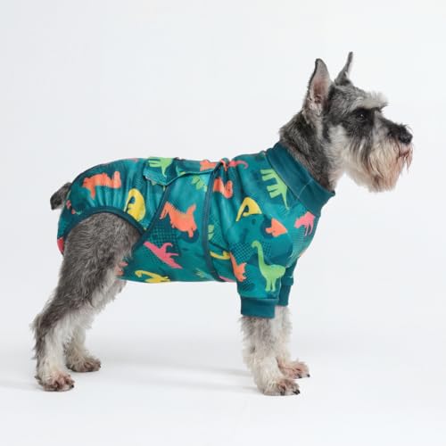 Image of Spark Paws Dog Recovery Suit - Surgical Onesie After Surgery, Male & Female | Full-Body & Belly Coverage Post Spay, Neuter or Abdominal Surgery - a Soft Cone Alternative. Breathable; Fits All Breeds