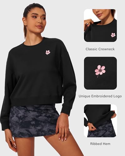 Womens Cropped Sweatshirt - image 5