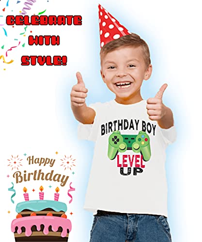 BROOKLYN VERTICAL Boys Short Sleeve T-Shirt Birthday -Video Gamer|Sizes S-XL2