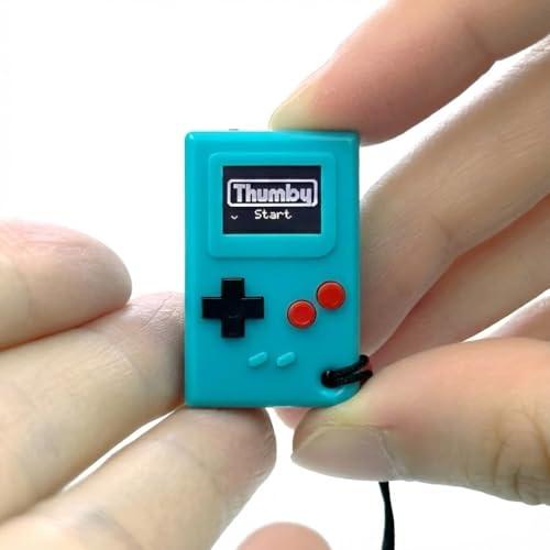 TinyCircuits Thumby�i�T���r�[�j���E�ŏ��N���X �~�j�Q�[���@ �L�[�z���_�[�Ή� �v���O���~���O�\ ���g���g�уQ�[�� �e�B�[�� �y���K�i�z