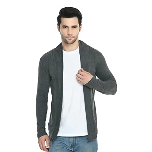 Image of Premium Men's Cotton Open Shrug | Full Sleeve Cotton Open Long Cardigan for Men | Best for Casual Wear, Fashion Wear.