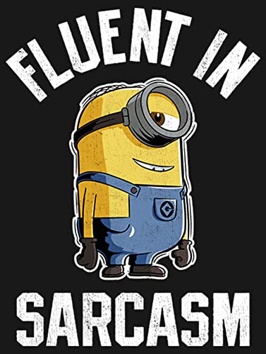 Minions Girl's Sarcasm Fluency T-Shirt2