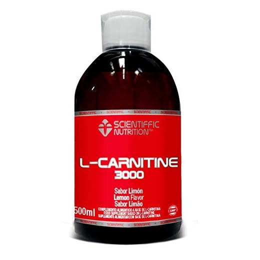 L-Carnitine 3000mg 500ml Limón