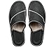 ESTRO Hausschuhe Herren Leder Herrenhausschuhe - Hausschuhe Männer Pantoffeln Herren Pantoletten Slippers M55 (42 EU, Schwarz)