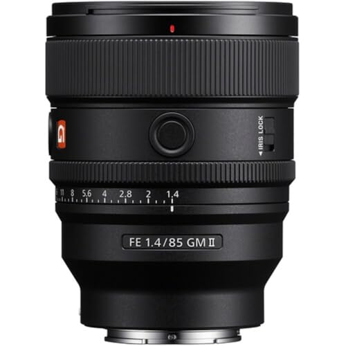 Image of Sony FE 85mm f /1.4 GM II Lens Bundle with Tiffen 77mm UV Filter + Cap Keeper + Deluxe Photo Starter Kit + Microfiber Cleaning Cloth (4 Items)
