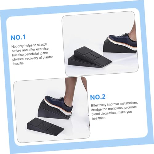3pcs tabla inclinada para estiramiento de pantorrillas miniatura 5