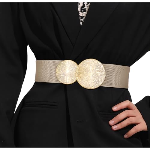 Ceinture élastique large pour affiner la taille confortablement sans serrer