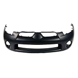 CarPartsDepot, Front Bumper Cover Primered Black Coupe Convertible 2-Dr, 352-35762-10-PM MI1000313 6400B274