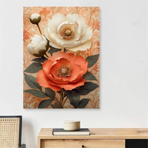 Peinture par numéro adulte fleur pour retrouver la sérénité et le calme