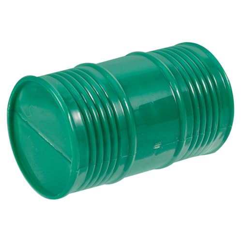HEALSOPTHY Decoración de Tanque de Combustible de Plástico para Coche RC Accesorio Duradero y Compatible con Modelos Rcwd Barril Verde para Coches de Escalada