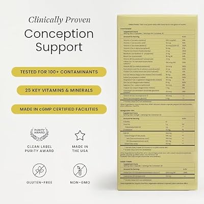 Perelel Conception Support & Men's Multi Support Bundle, Prenatal Multivitamin for Fertility Wellness & Daily Multivitamin for Men's Wellness, 60 Daily Pill Packs