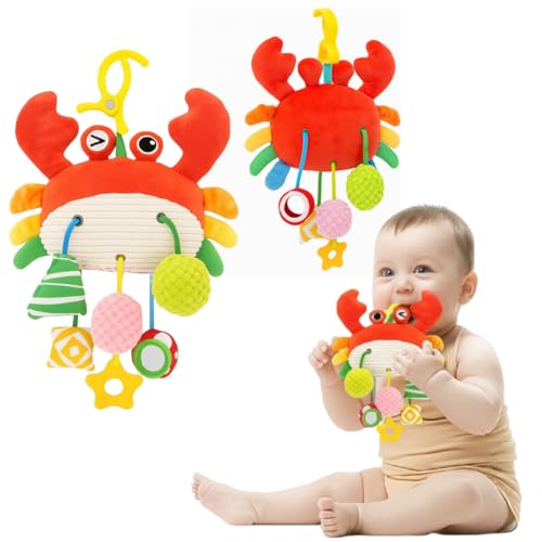 Mobile Sensorial Chocalho de berço Brinquedo bebê infantil