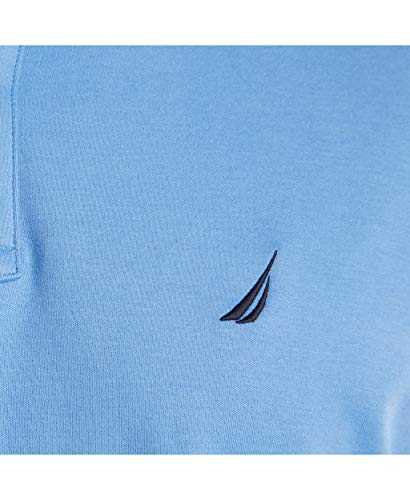 Image of Nautica Men's Classic Fit Short Sleeve Dual Tipped Collar Polo Shirt