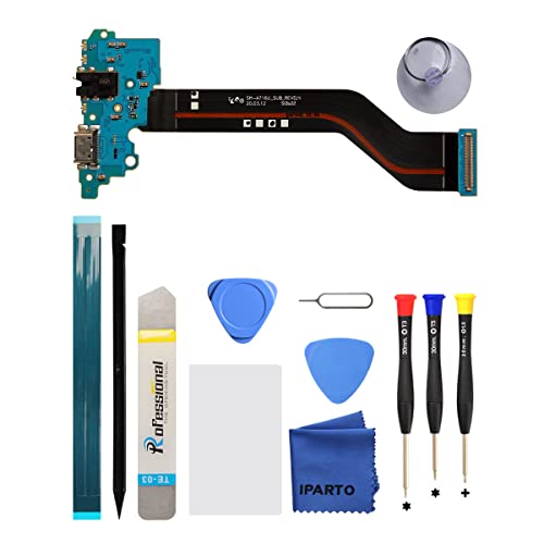 iParto Charging Port Replacement for Samsung Galaxy A71 5G A716U(Not for A71 4G A715) Charging Port Replacement Kit for Galaxy A71 5G SM-A716U USB Flex Dock Connector Charging Flex Replacement