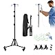 Infusionsständer Mit Flaschenhaken Faltbare Medizinische Flasche Infusionsständer, IV Abtropfständer Mobile Infusions Flaschenhalter für Krankenhaus & häusliche Pflege