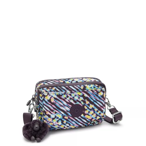 Image of Kipling Women's Abanu Medium Crossbody Bag, Lightweight, Adjustable Nylon Waist Pack with Multi-Compartment Zip Pockets