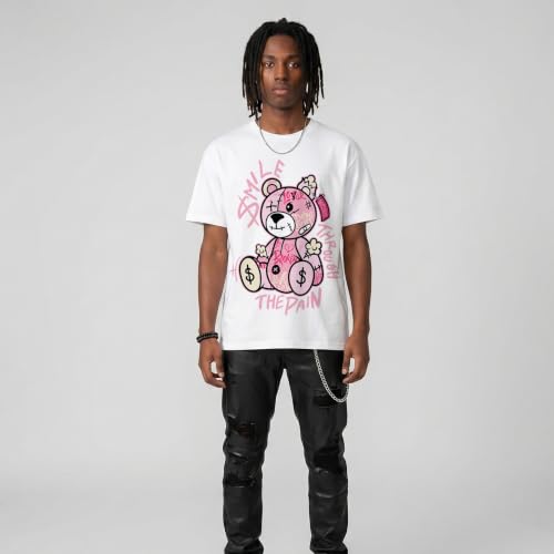 Image of DopeSkill Graphic Tee Streetwear Hip Hop Hypebeast Street Style Unisex T-Shirt Sneaker Colour Matching Shirts Cute Graphic