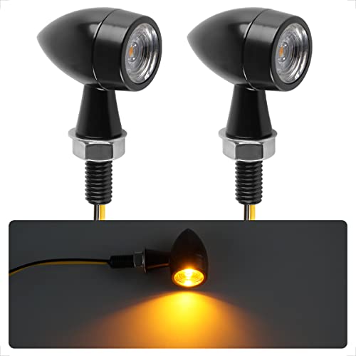 evermotor Motorbike Indicators, 2pcs LED Indicators Motorcycle, 12V...