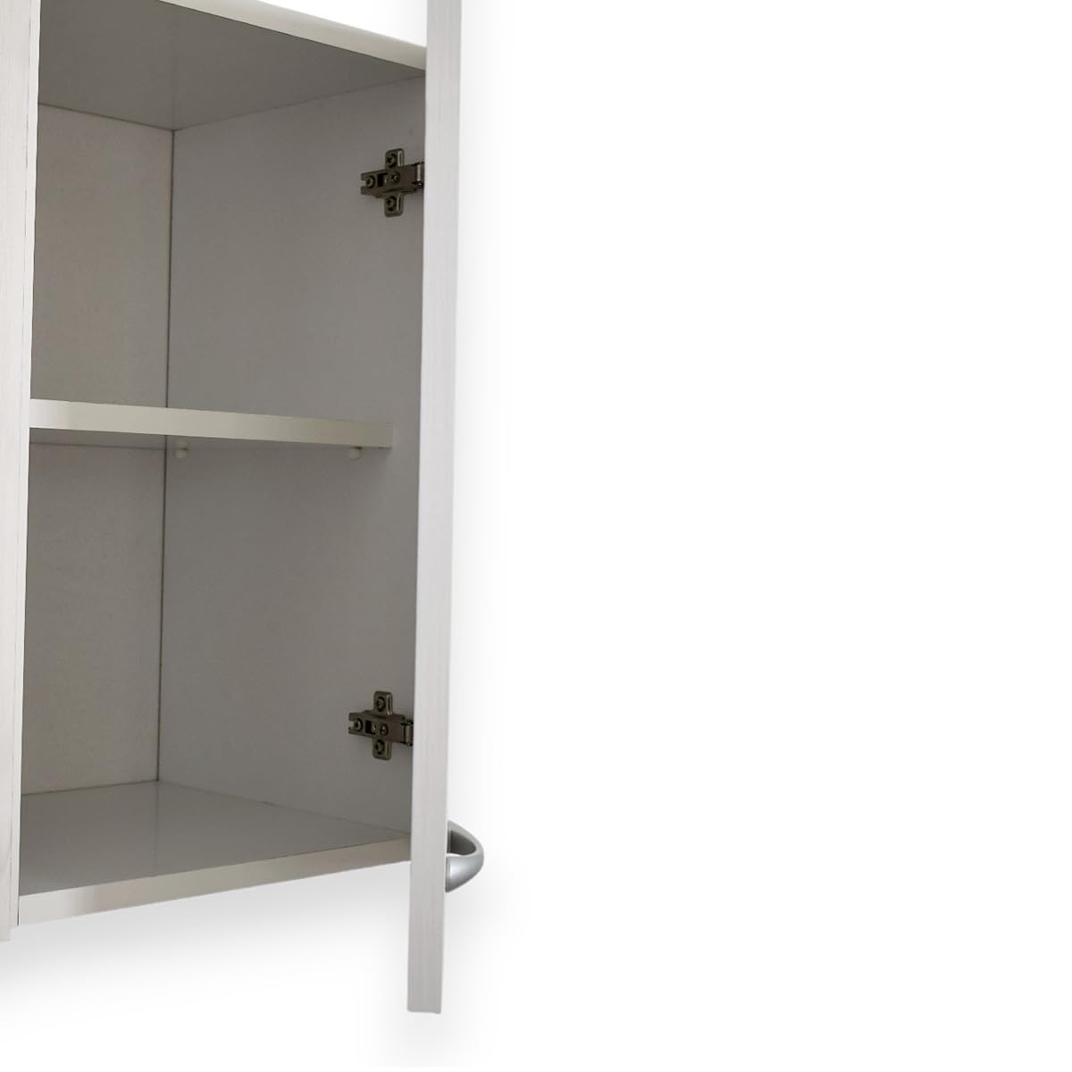Yellowshop - Mobile cucina sottolavello a 2 ante e cassettiera cm 120 effetto legno Frassino Moire componibile con lavello inox e scolapiatti Basic (Sottolavello completo piano Dx)