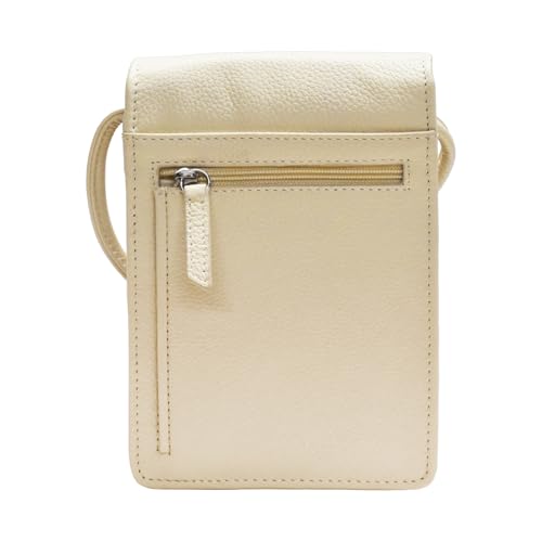 Image of ili New York 6827 Genuine Leather Crossbody Organizer with RFID Blocking Lining | Genuine Leather