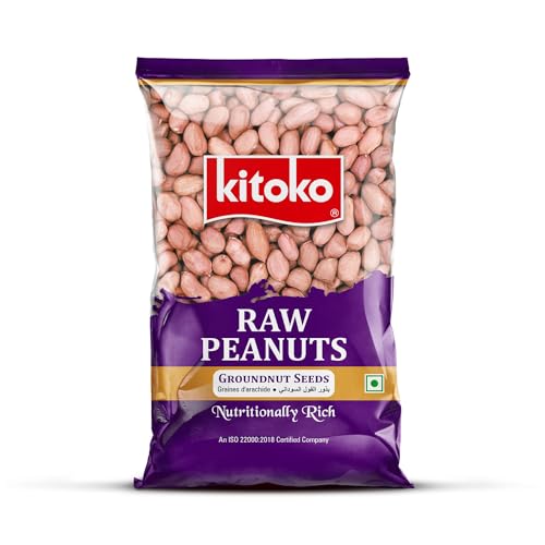 Image of Kitoko Raw Peanuts 500gm, Raw Groundnut for Snacking & Cooking