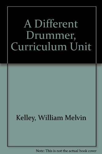 A Different Drummer/Walden: Curriculum Unit 1560775084 Book Cover