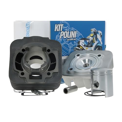 Kit cylindre POLINI Sport Piaggio 50 Ccm pour filetage (Long), DIESIS, Fly, Free, Liberty, NRG mc2, MC3, S,, Storm, TPH, Zip Base SSL Sfera, Vespa, Et2, LX,...