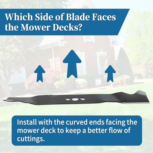 Bularie Lawn Mower Blade - Installation Side