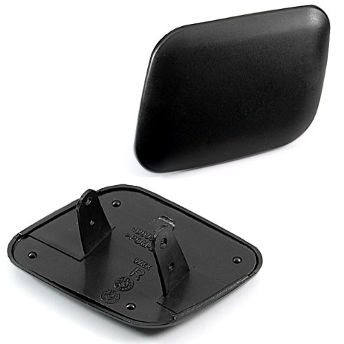 Fit for AUDI A6 C5 Black Headlight Washer Cover Cap AVANT Hot 2Pcs