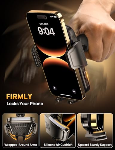 Guanda Technologies Co., Ltd. MM700 Cd Phone Mount, Upgraded Car Phone Holder [Thick Cases Friendly], Adjustable Universal Phone Mount For Car Accessories Cd Slot Mount thumb #5