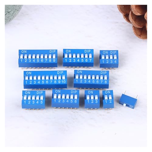 Module commutateur DIP 6 broches type coulissant pour vos projets de robotique DIY sur PCB - 2