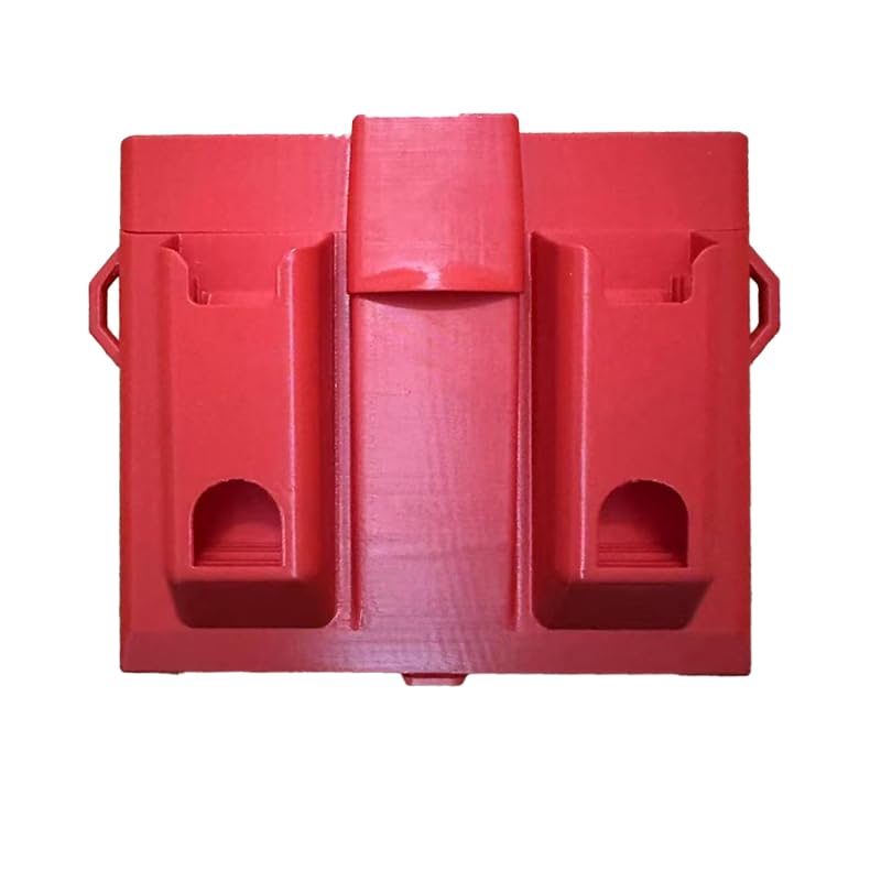 Custodia protettiva rigida portatile con vano batteria per drone DJI e NEO (rosso)
