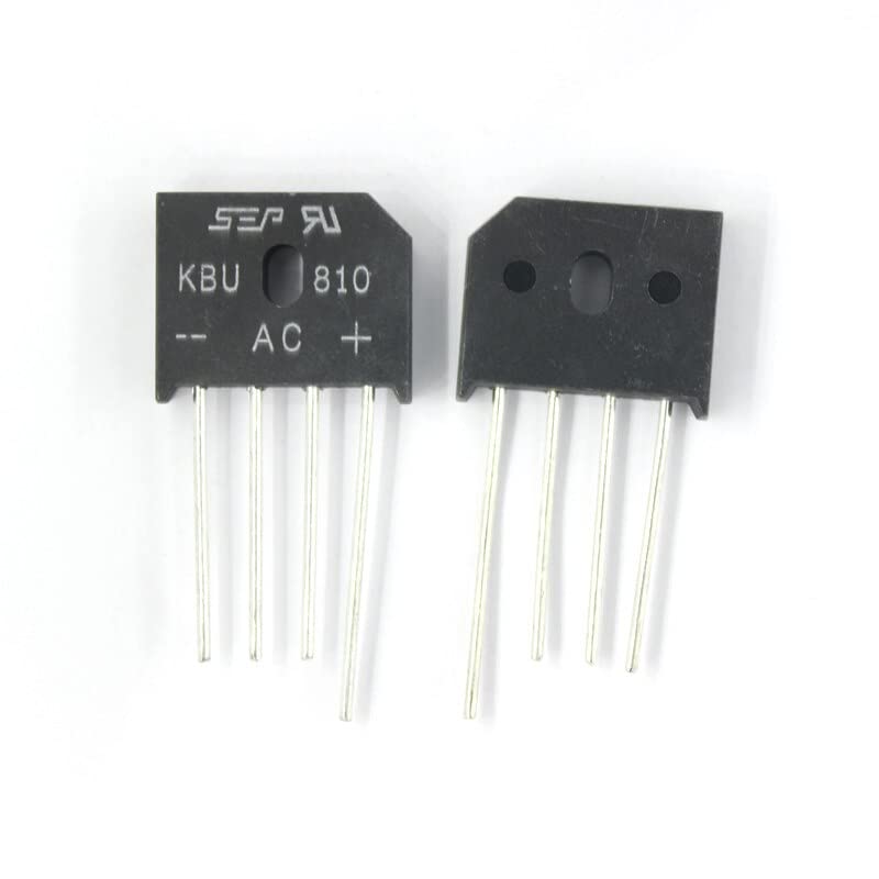 SAITOM Diode 5PCS KBU810 8A Brückengleichrichterdioden 1000V Diodenbrücke