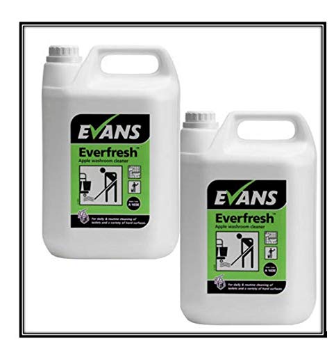 EverfreshApple Toilet & Urinal Cleaner by Evans Vanodine 2 x 5 Litre