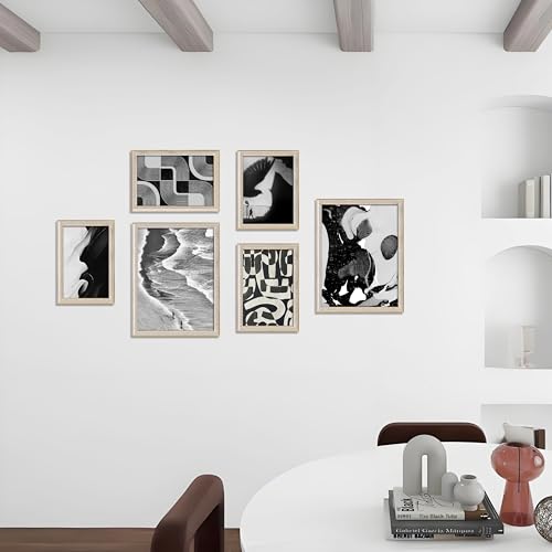 Image of VIOLABBEY 12x16 Picture Frame White, Vintage Photo Frames Ornate without Mat for Wall Hanging