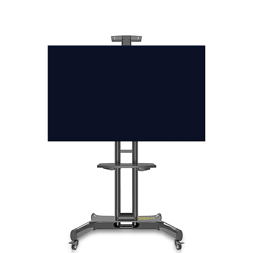 Chariot TV mobile avec étagère pour téléviseur plasma et OLED