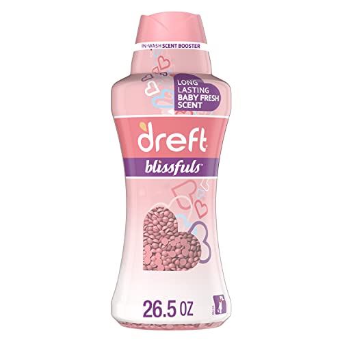 Image of Dreft Blissfuls Laundry Scent Booster Beads for Washer, Baby Fresh Scent, 26.5 oz