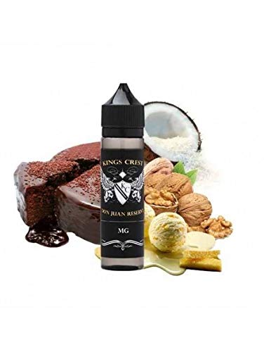 ELIQUID DON JUAN RESERVE - KING CREST - SIN NICOTINA (50ML) PARA CIGARRILO ELECTRONICO Cover