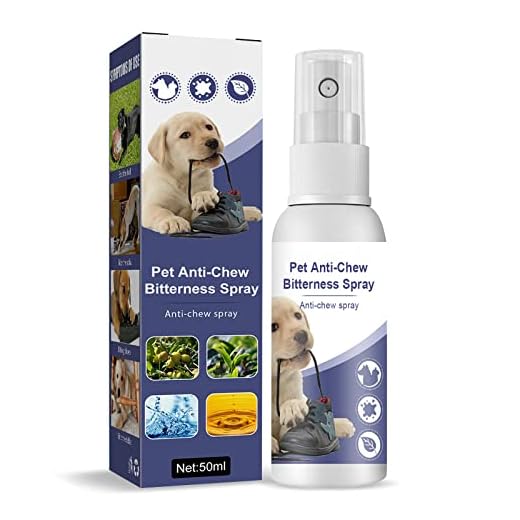 No Chew Spray for Dogs, Bitter Apple Spray for Dogs to Stop Chewing - All Natural & Non Irritation - Dog Deterrent Spray