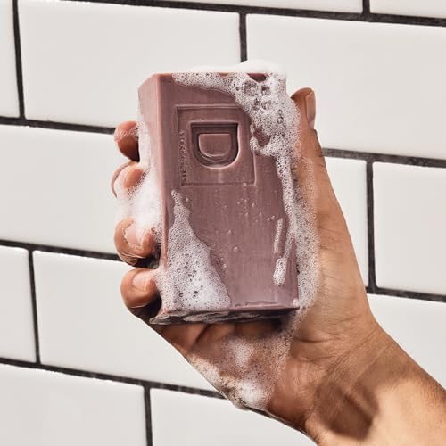 Image of Duke Cannon Supply Co. Big Brick of Soap Bar, Frontier 40 - Fresh Cut Pine, Leaf & Leather, Campfire & Midnight Swim, Extra Large, Masculine Scents, 10 oz. (Variety, 4 Pack)