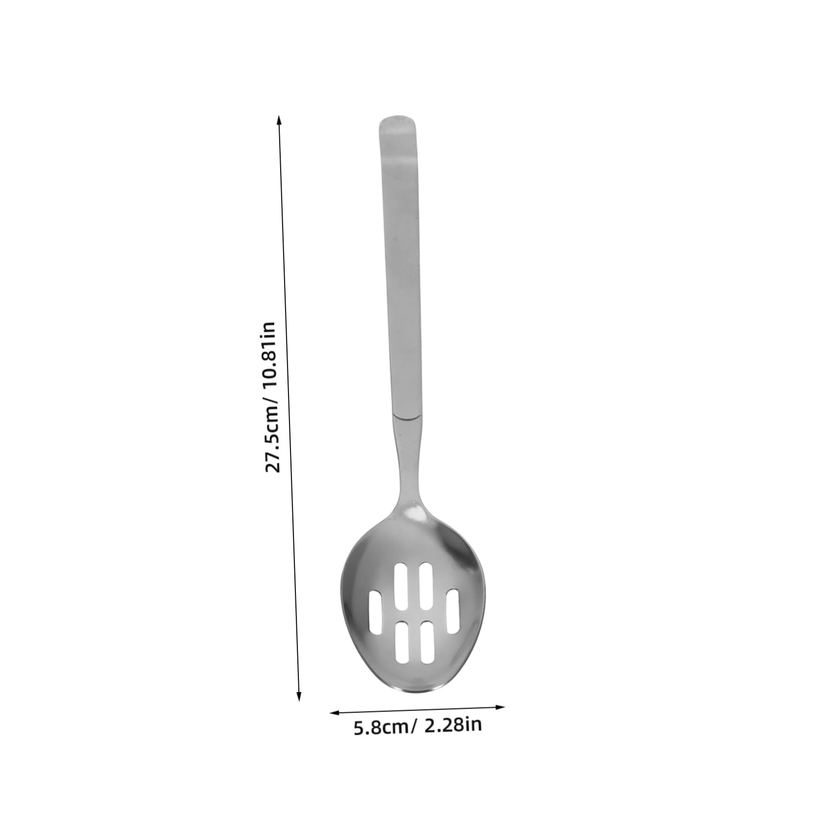 FUNOMOCYA 2 Pack of Kitchen Slotted Spoons Versatile Serving Utensils for Hotels Restaurants and Daily Use