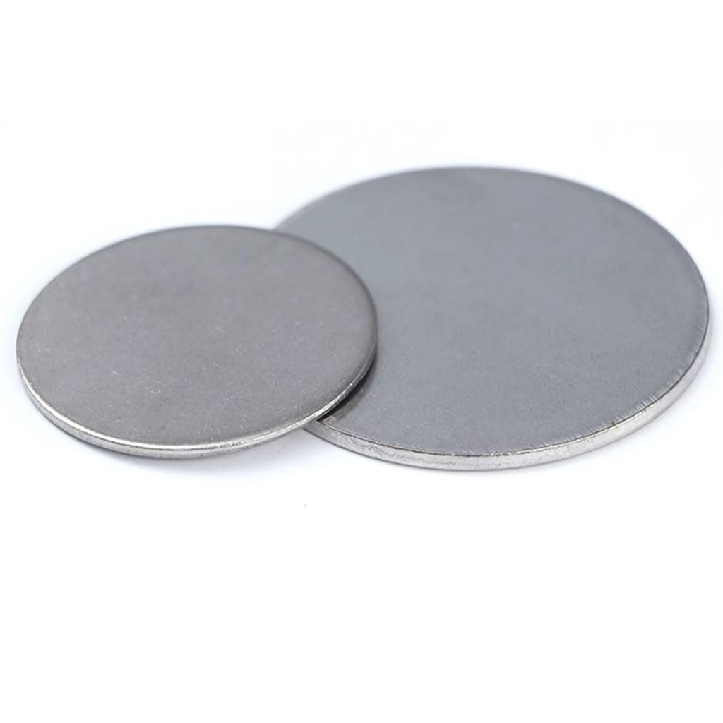 Épaisseur 1.8mm 7mm 8 9 10 12 13 14 15 16 18 19 20mm Petite Plaque D'acier Ronde Solide, Disque De Tôle Circulaire(7mm (50Pcs