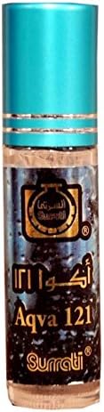 Aqva 121-6ml Roll-on Perfume Oil by Surrati - 3 pack