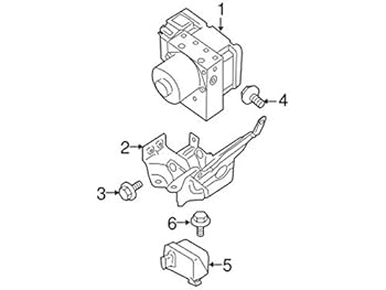 ドカポン Refurbished 2007-2008 Nissan Maxima ABS Brake Pump Module