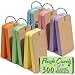 Koogel 300 Pieces 2.2 x 3.5 Inches Multicolor Kraft Paper Binder Ring Easy Flip Flash Card Study Cards/Memo Scratch Pads/Bookmark/DIY Greeting Card/Index Card Stock/Note Card(50 Sheets per Set)