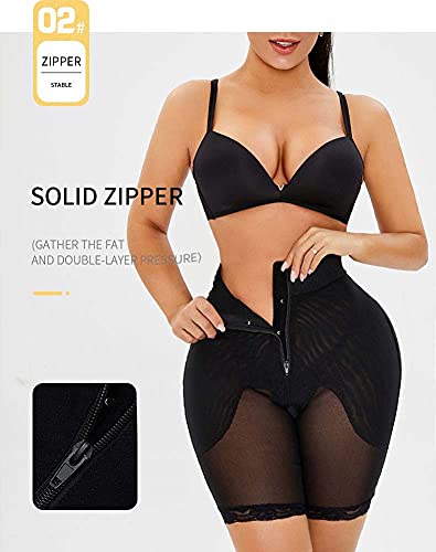 Shapewear taille haute avec compression ventrale et effet push up